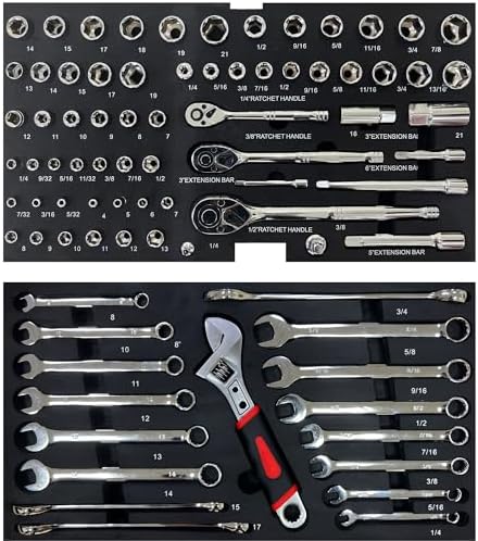 Professional Tool Kit β 489 Pieces with Organizer Case β Complete for Home and Workshop Use