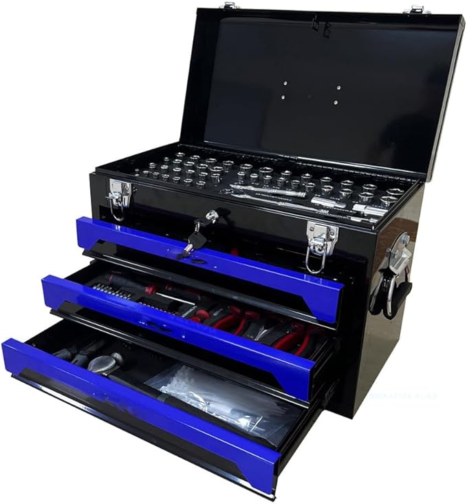 Professional Tool Kit β 489 Pieces with Organizer Case β Complete for Home and Workshop Use