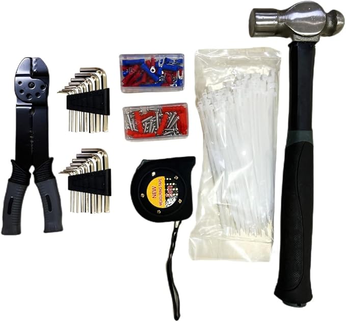 Professional Tool Kit β 489 Pieces with Organizer Case β Complete for Home and Workshop Use