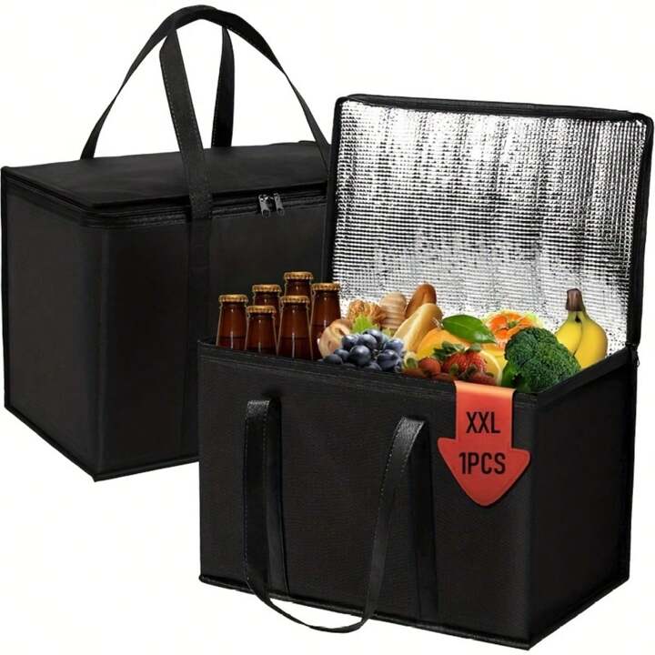 Portable Folding Shopping Cart + 5 Ecological Thermal Bags [FACTORY PRICE]