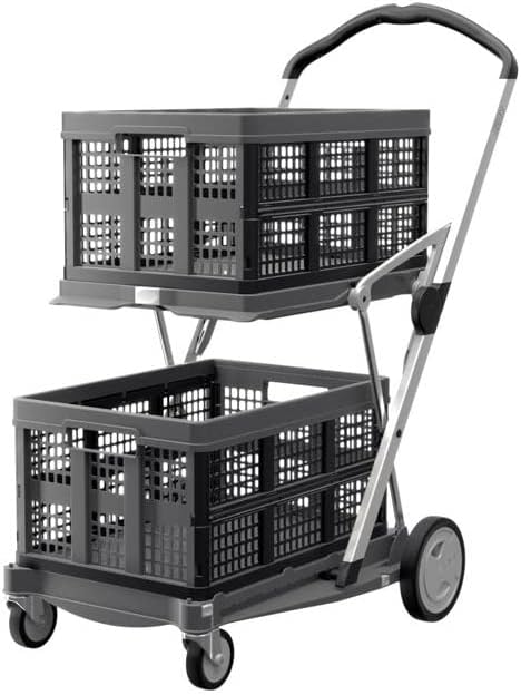 Portable Folding Shopping Cart + 5 Ecological Thermal Bags [FACTORY PRICE]