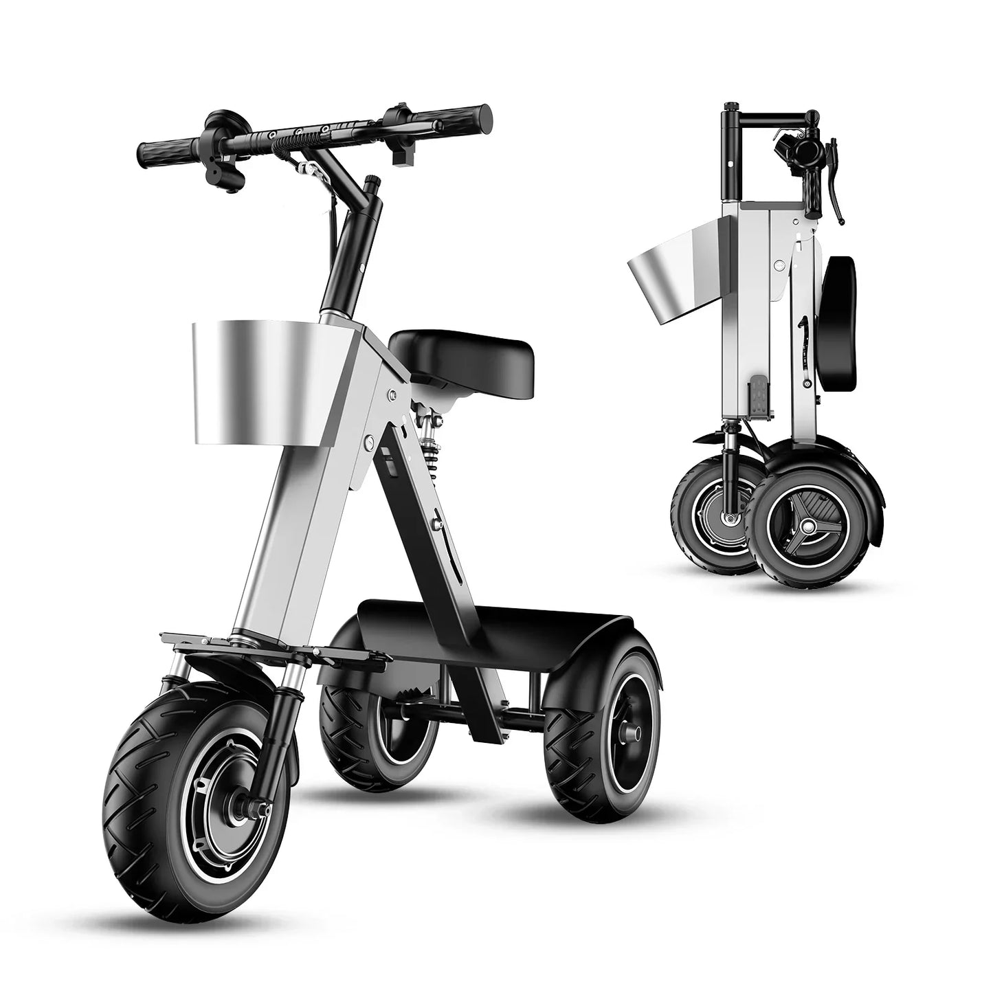 Foldable Electric Tricycle – Portable and Highly Functional