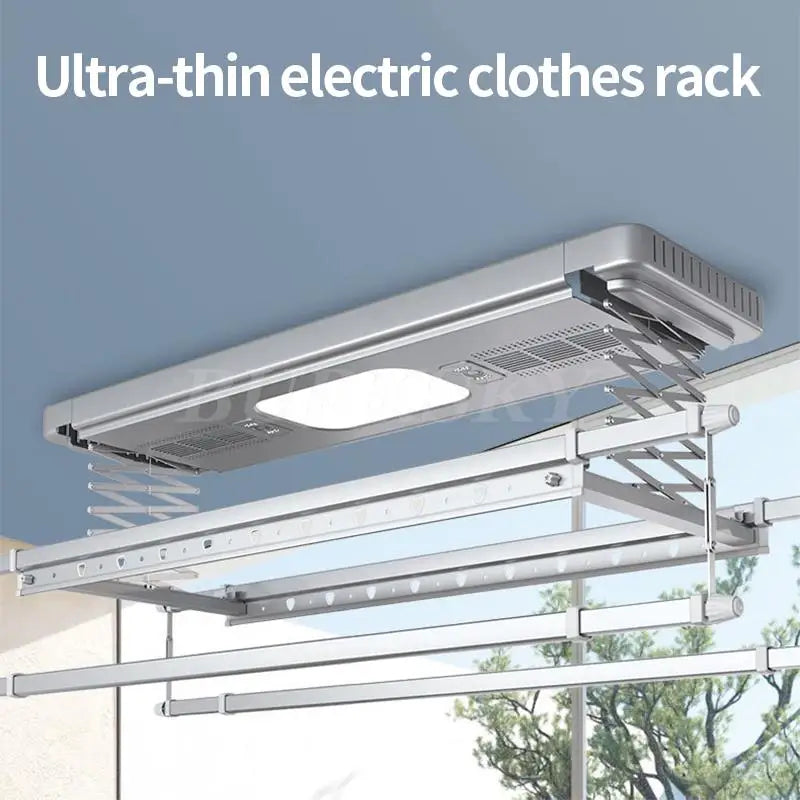 Smart Clothes Dryer – Electric Lift, Drying, Lighting, and Disinfection Function