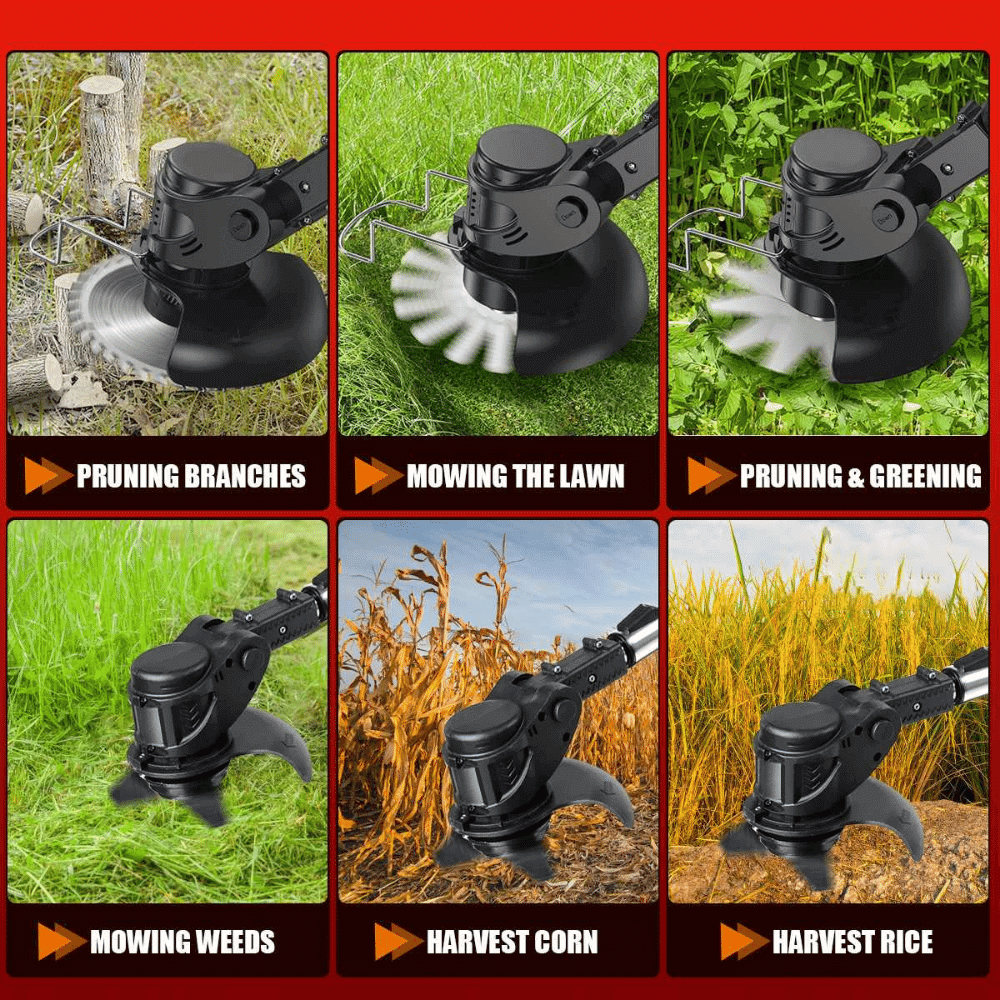 🔥 3 In 1 Cordless Grass Trimmer
